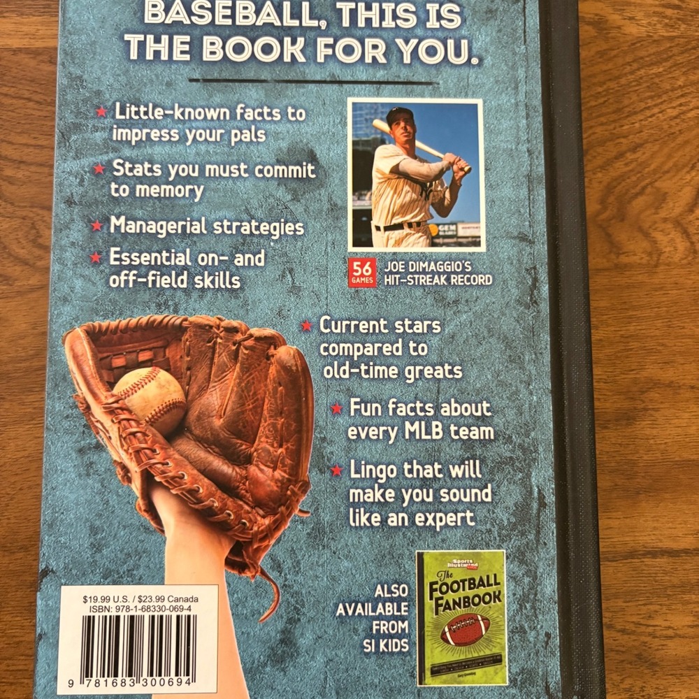 Sports Illustrated Kids The Baseball Fanbook Gary‎ Gramling Hardcover Birthday - Picture 12 of 14